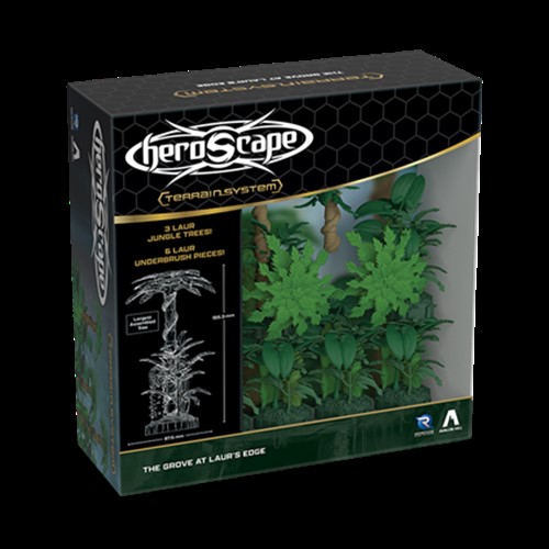 RGS02695 Heroscape Board Game: The Grove At Laur's Edge Terrain Expansion published by Renegade Game Studios