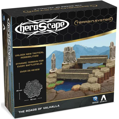 1!RGS02846 Heroscape Board Game: The Roads Of Valhalla Terrain Expansion published by Renegade Game Studios