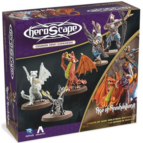 1!RGS02848 Heroscape Board Game: Greatbow Archers And Scions Of Icaria Army Expansion published by Renegade Game Studios
