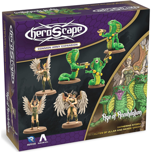 RGS02886 Heroscape Board Game: Elites Of Ullar And Ranoc Vipers Army Expansion published by Renegade Game Studios
