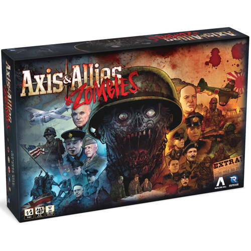 RGS02910 Axis And Allies And Zombies published by Renegade Game Studios
