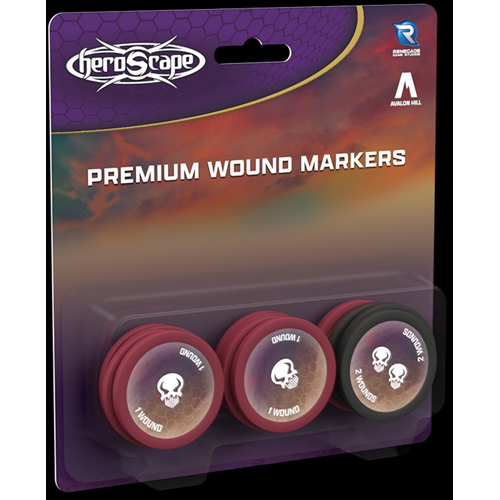RGS02915 Heroscape Board Game: Premium Wound Markers published by Renegade Game Studios