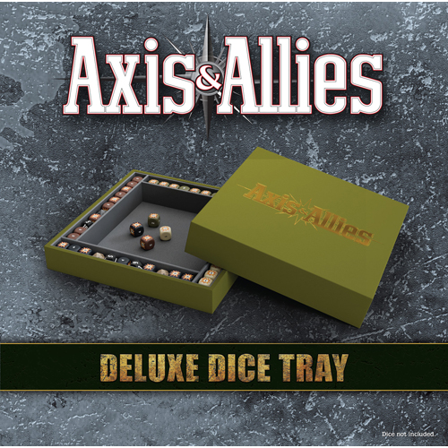 RGS02944 Axis And Allies Board Game: Deluxe Dice Tray Accessory published by Renegade Game Studios