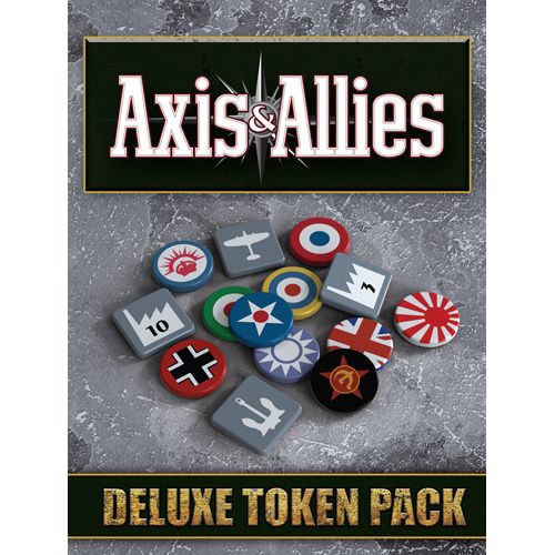 RGS02946 Axis And Allies Board Game: Deluxe Token Pack Set Accessory published by Renegade Game Studios