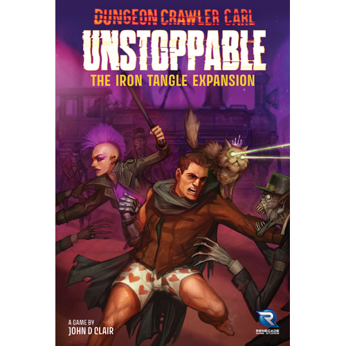 RGS02989 Dungeon Crawler Carl Unstoppable Card Game: Iron Tangle Expansion published by Renegade Game Studios