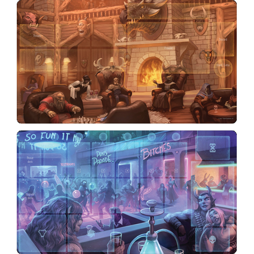 RGS07011 Dungeon Crawler Carl Unstoppable Co-op Playmat published by Renegade Game Studios