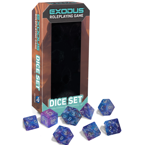 RGS07062 EXODUS RPG: Dice Set published by Renegade Game Studios
