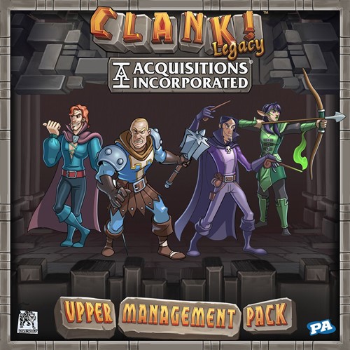 RGS2001 Clank! Deck Building Adventure Board Game: Upper Management Deck Expansion published by Renegade Game Studios