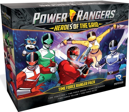 RGS2320 Power Rangers Board Game: Heroes Of The Grid Time Force Ranger Pack published by Renegade Game Studios