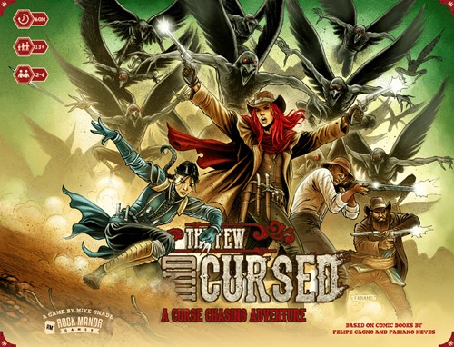 2!RMA030 The Few And Cursed Board Game published by Rock Manor Games