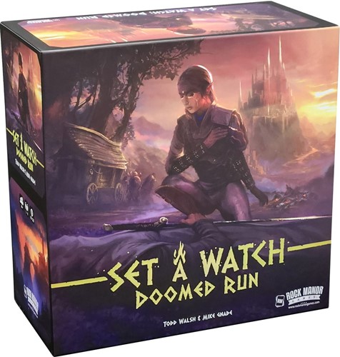 RMA114 Set A Watch Card Game: Doomed Run published by Rock Manor Games