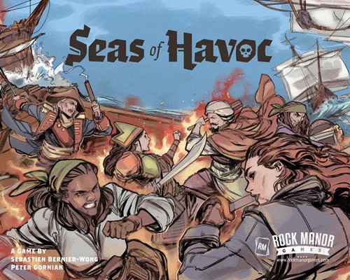 2!RMA300 Seas Of Havoc Board Game published by Rock Manor Games