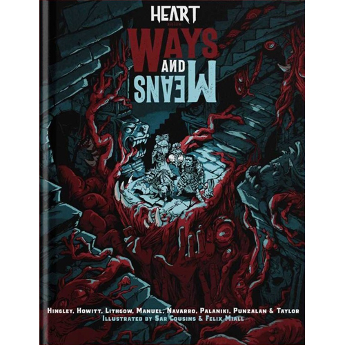 RRD020300 Heart The City Beneath RPG: Ways And Means Sourcebook published by Rowan, Rook and Decard Ltd