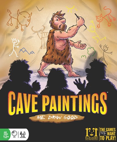 RRG317 Cave Paintings Game: Me Draw Good published by R&R Games