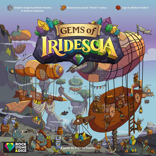 RSDGI001 Gems Of Iridescia Board Game: Standard Edition published by Rock Stone & Dice