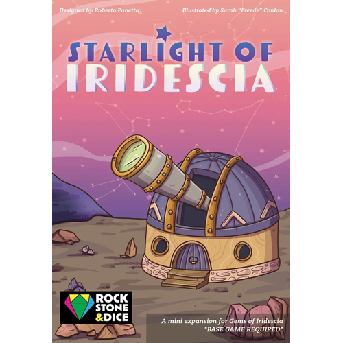 RSDGI002 Gems Of Iridescia Board Game: Starlight Of Iridescia Mini Expansion published by Rock Stone & Dice