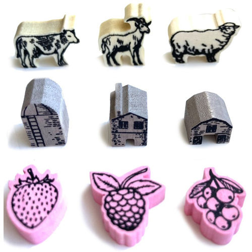 RTIGMER2IFRWT Fromage Board Game: Wood Tokens published by Road To Infamy Games