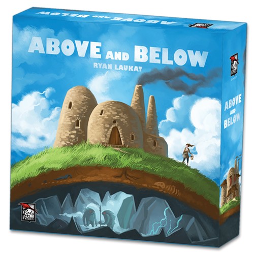 RVM009 Above And Below Board Game published by Red Raven Games