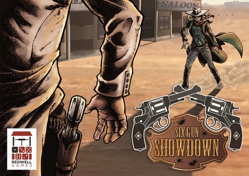 2!RWG004 Six Gun Showdown Card Game published by Redwell Games