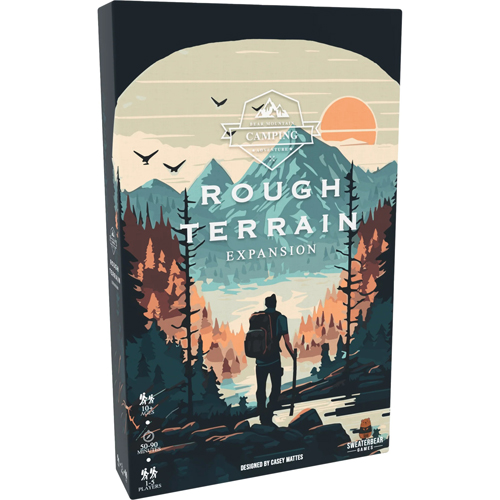 SBGBERMTN03 Bear Mountain Camping Adventure Board Game: Rough Terrain Expansion published by SweaterBear Games