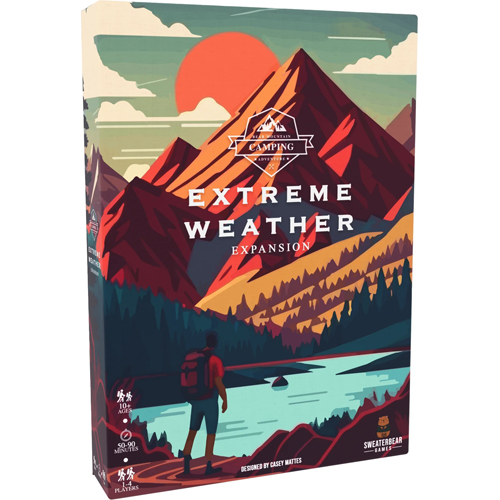 SBGBERMTN04 Bear Mountain Camping Adventure Board Game: Extreme Weather Expansion published by SweaterBear Games