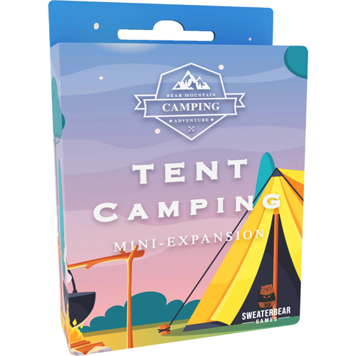 SBGBERMTN07 Bear Mountain Camping Adventure Board Game: Tent Mini Expansion published by SweaterBear Games