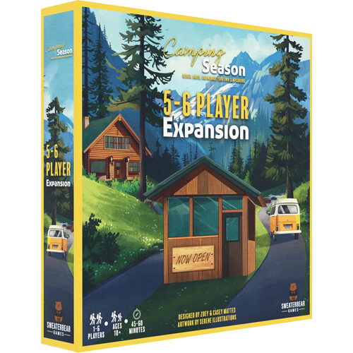 SBGCMPSSN02 Camping Season Board Game: 5-6 Player Expansion published by SweaterBear Games