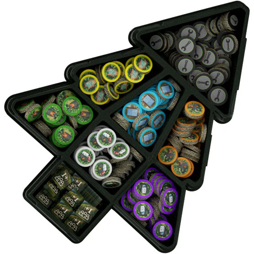 SBGCMPSSN07 Camping Season Board Game: Deluxe Wooden Tokens Upgrade Pack published by SweaterBear Games