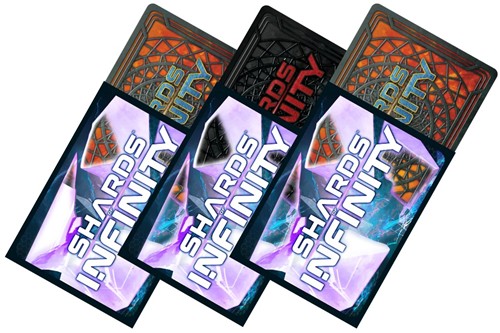 2!SBSHA00283 Shards of Infinity Saga Edition: Sleeves published by Stone Blade Entertainment