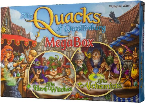 SCH88395 The Quacks Of Quedlinburg Board Game: MegaBox published by Schmidt-Spiele