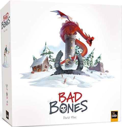 SDGBB001 Bad Bones Board Game published by Smirk and Dagger Games