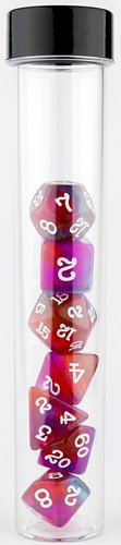 SDZ001505 Dragonfruit Polyhedral Dice Set published by Sirius Dice