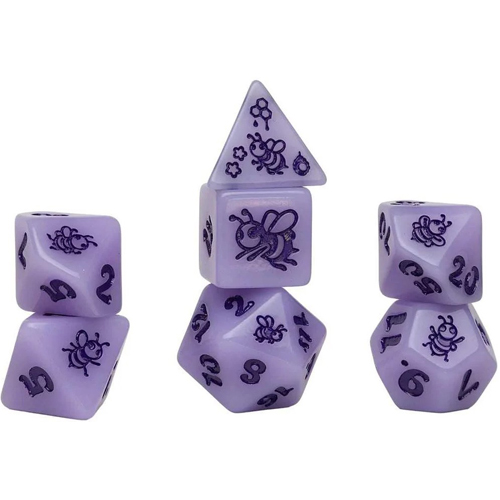 2!SDZ002605 Royal Nectar Animal Polyhedral Dice Set published by Sirius Dice