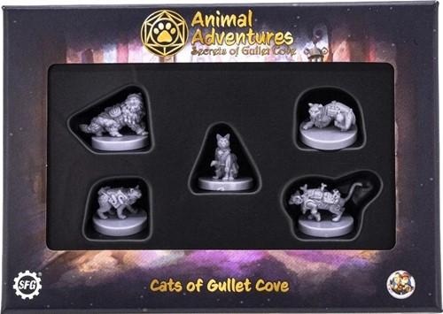 SFAAGC003 Animal Adventures RPG: Cats Of Gullet Cove published by Steamforged Games