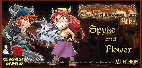 SFG029 Red Dragon Inn Card Game: Allies: Spyke And Flower Expansion published by Slugfest Games