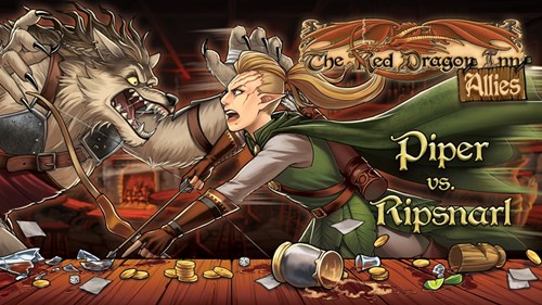 SFG033 Red Dragon Inn Card Game: Allies: Piper vs Ripsnarl Expansion published by Slugfest Games