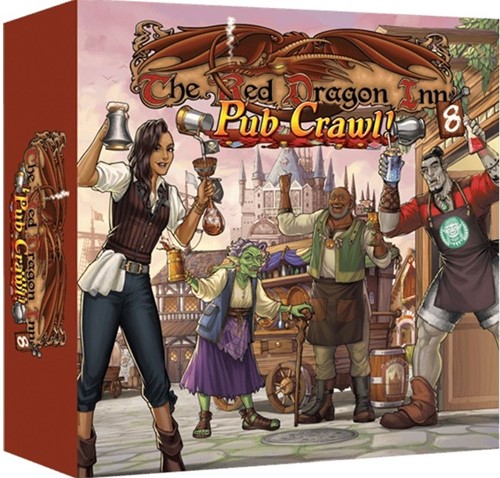 SFG040 Red Dragon Inn Card Game: 8 The Pub Crawl published by Slugfest Games