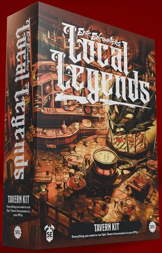 SFGEELL001 Dungeons And Dragons RPG: Epic Encounters: Local Legends Tavern Kit published by Steamforged Games