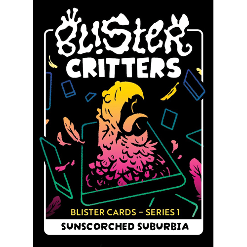 2!SFS20520 Blister Critters RPG: Series 1: Sunscorched Suburbia published by Stillfleet Studio