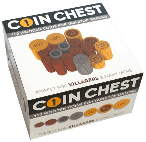 2!SIF00040 Villagers Card Game: Coin Chest published by Sinister Fish Games