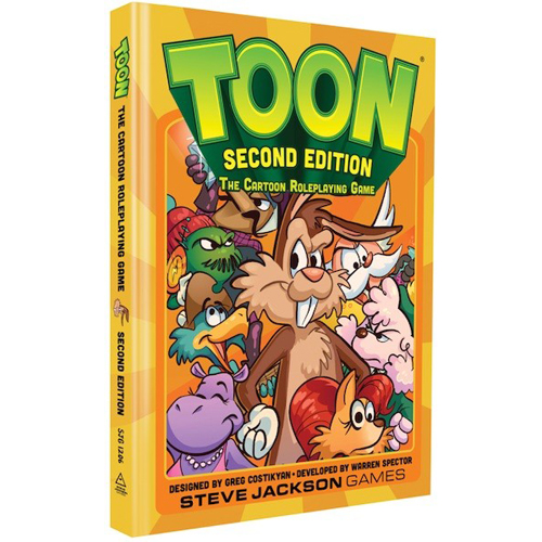 SJ1206 Toon RPG 2nd Edition Hardcover published by Steve Jackson Games