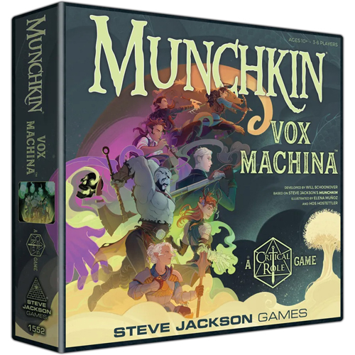SJ1552 Munchkin Vox Machina Card Game: A Critical Role Game published by Steve Jackson Games