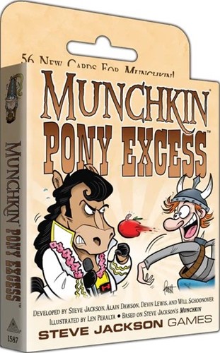 SJ1587 Munchkin Card Game: Pony Excess Expansion published by Steve Jackson Games