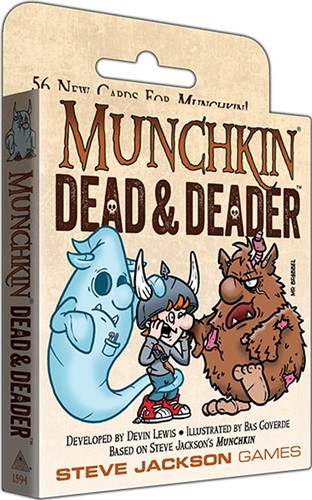 2!SJ1594 Munchkin Card Game: Dead And Deader Expansion published by Steve Jackson Games