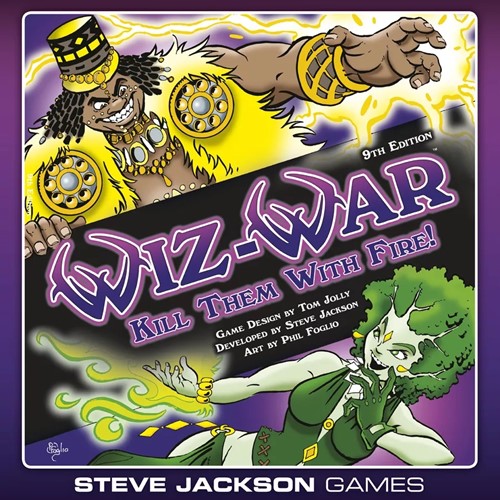 SJ1751 Wiz-War Board Game: 9th Edition published by Steve Jackson Games