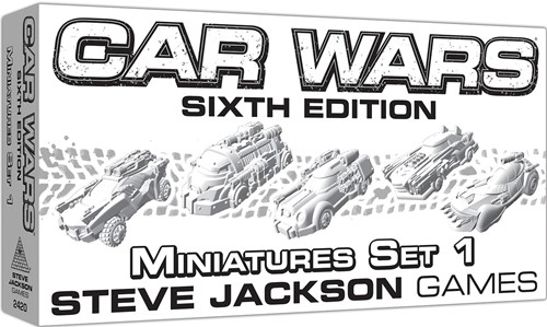 SJ2420 Car Wars Sixth Edition: Miniatures Set 1 published by Steve Jackson Games