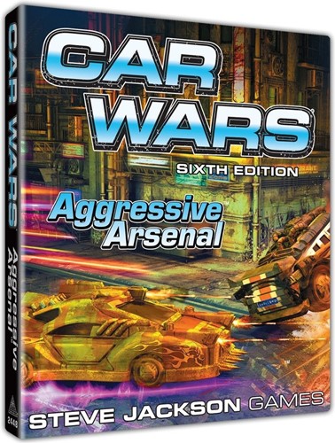 SJ2448 Car Wars Board Game: Sixth Edition: Aggressive Arsenal Expansion published by Steve Jackson Games