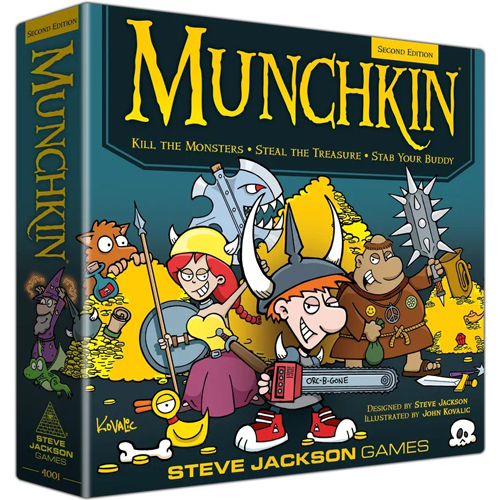 SJ4001 Munchkin Card Game: Second Edition published by Steve Jackson Games