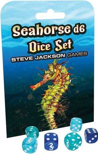 SJ590008 Seahorse D6 Dice Set published by Steve Jackson Games