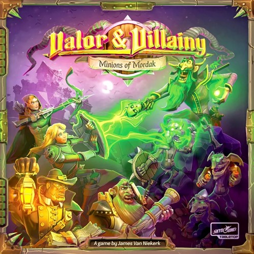 2!SKY3772SB Valor And Villainy Board Game: Minions Of Mordak published by Skybound Games